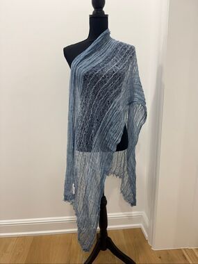 Sheer Textured Wrap/Shawl/Scarf